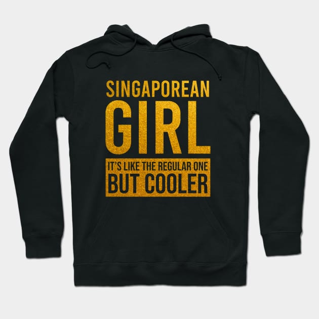 Singaporean girl funny Hoodie by Artomino